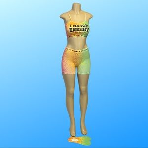 Custom 3 Pc “I Match Energy” Set OSFM